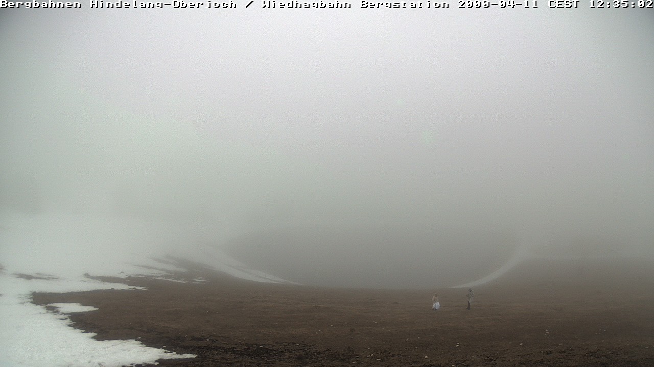 Archiv Foto Webcam Bad Hindelang - Bergstation Wiedhag Alpe