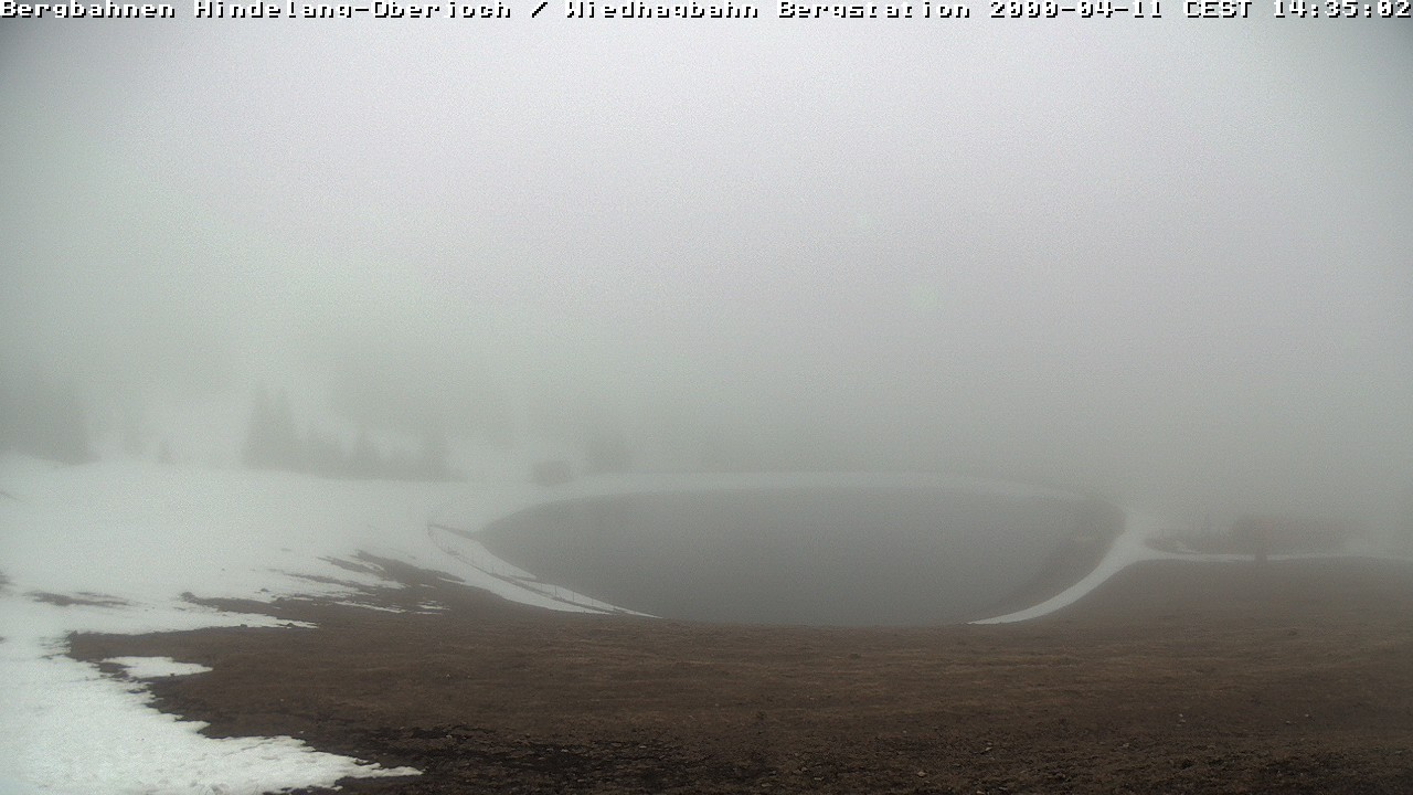 Archiv Foto Webcam Bad Hindelang - Bergstation Wiedhag Alpe