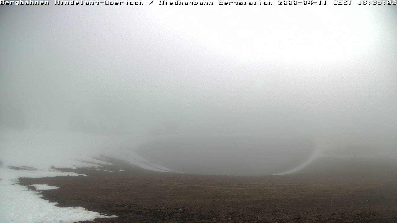 Archiv Foto Webcam Bad Hindelang - Bergstation Wiedhag Alpe