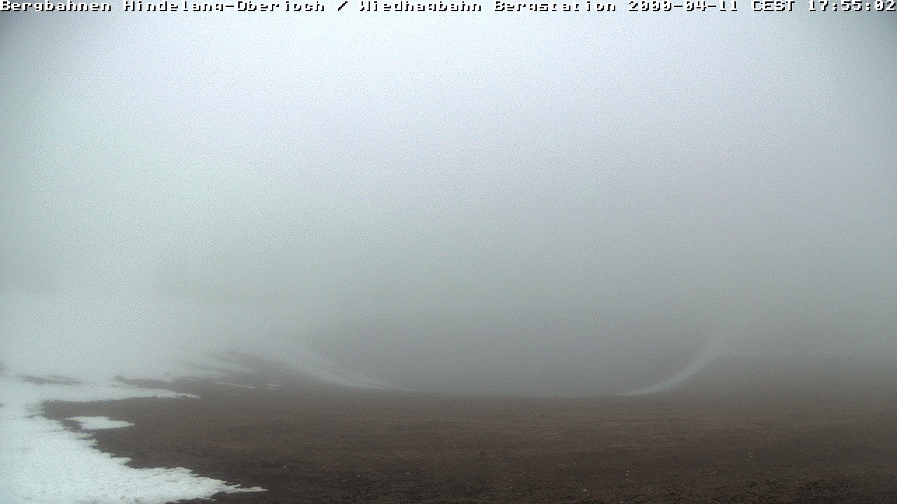 Archiv Foto Webcam Bad Hindelang - Bergstation Wiedhag Alpe