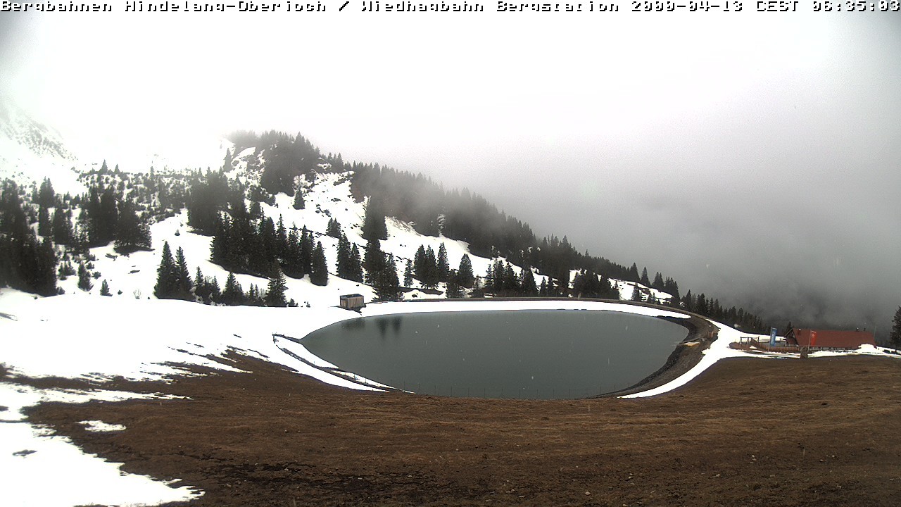 Archived image Webcam Bad Hindelang - Wiedhag Alp top station