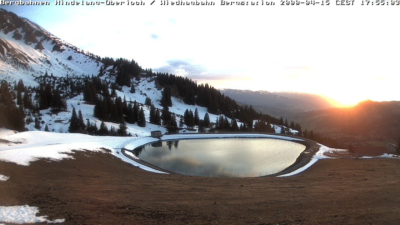 Archiv Foto Webcam Bad Hindelang - Bergstation Wiedhag Alpe