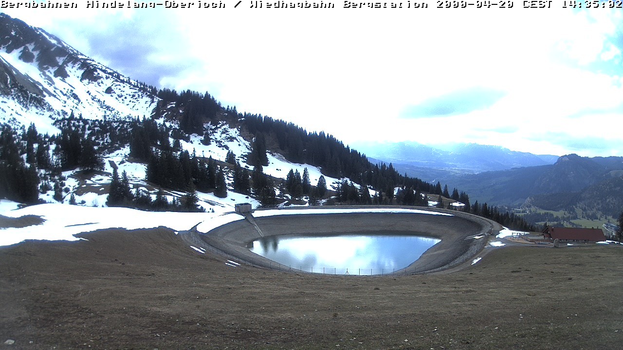 Archiv Foto Webcam Bad Hindelang - Bergstation Wiedhag Alpe