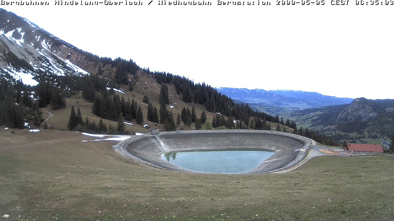 Archived image Webcam Bad Hindelang - Wiedhag Alp top station