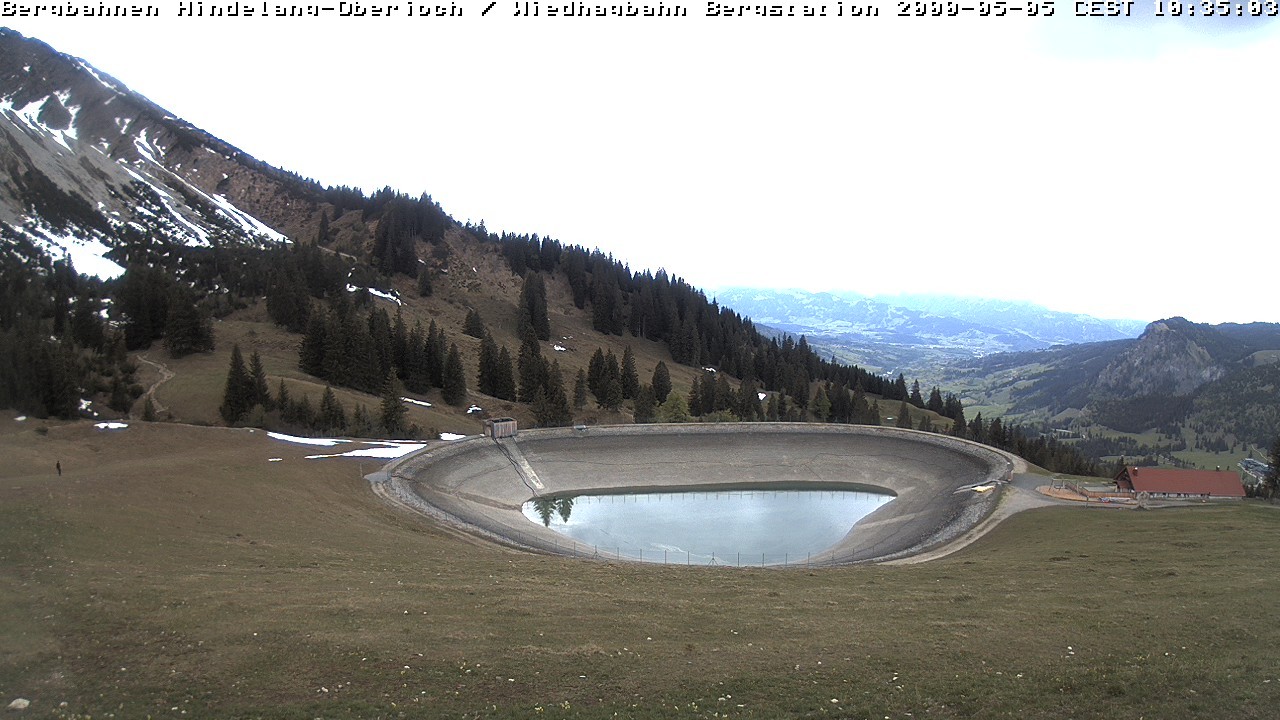 Archived image Webcam Bad Hindelang - Wiedhag Alp top station