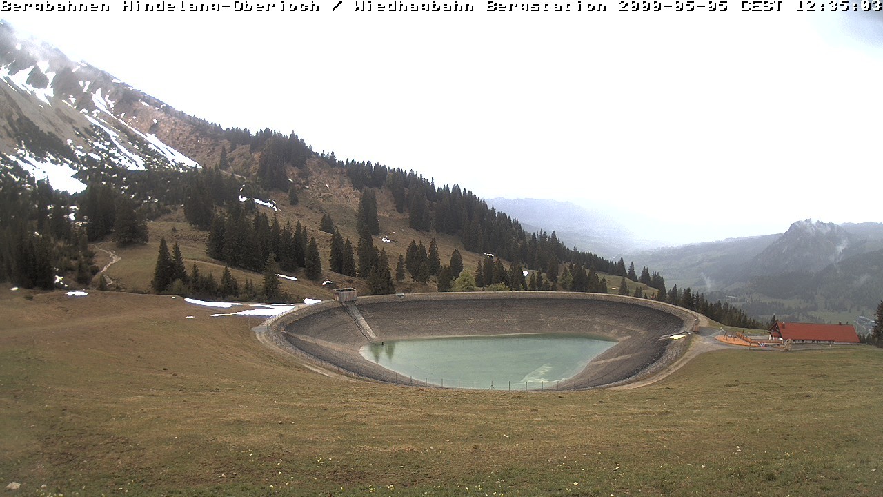 Archived image Webcam Bad Hindelang - Wiedhag Alp top station