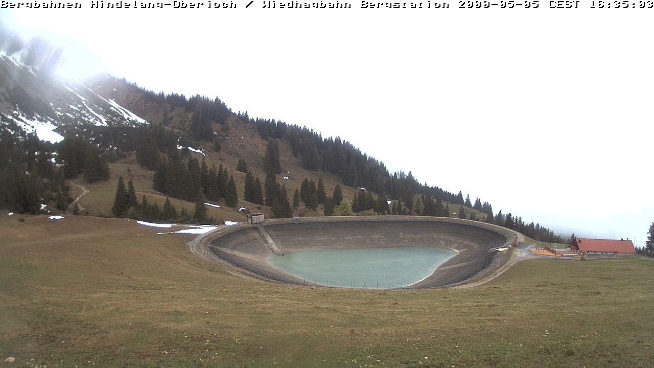 Archived image Webcam Bad Hindelang - Wiedhag Alp top station