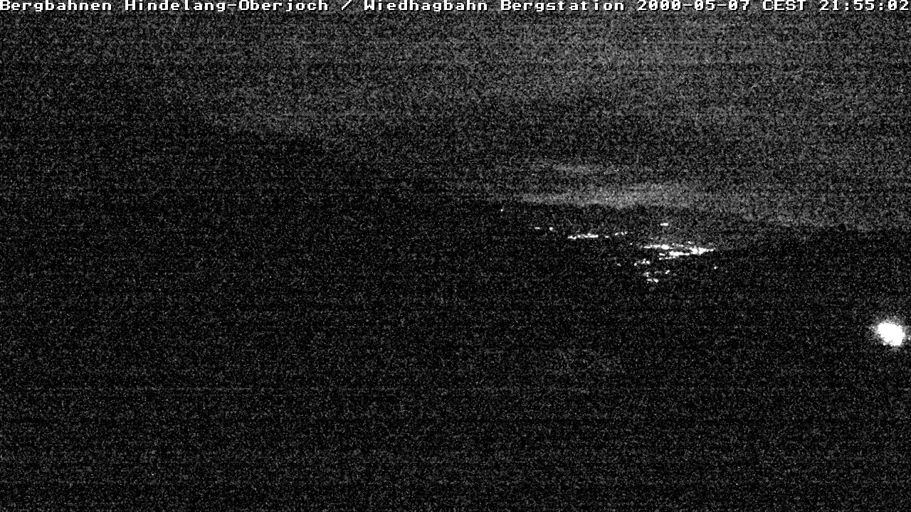 Archived image Webcam Bad Hindelang - Wiedhag Alp top station