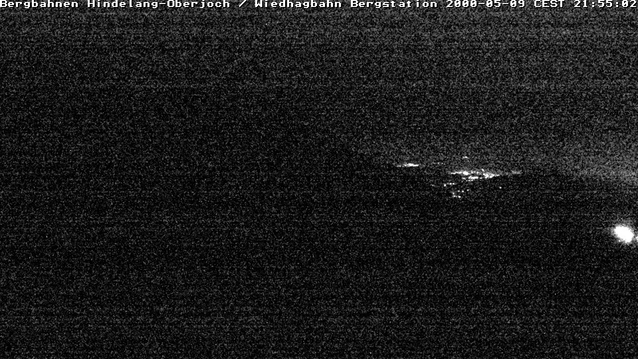 Archiv Foto Webcam Bad Hindelang - Bergstation Wiedhag Alpe