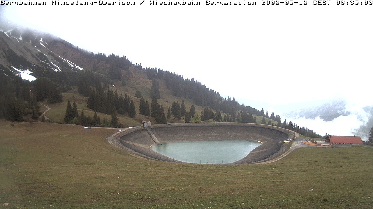 Archiv Foto Webcam Bad Hindelang - Bergstation Wiedhag Alpe