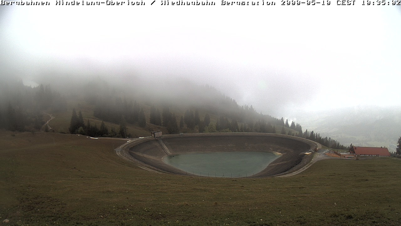 Archiv Foto Webcam Bad Hindelang - Bergstation Wiedhag Alpe