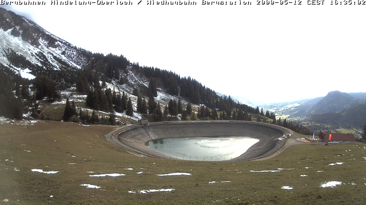 Archived image Webcam Bad Hindelang - Wiedhag Alp top station