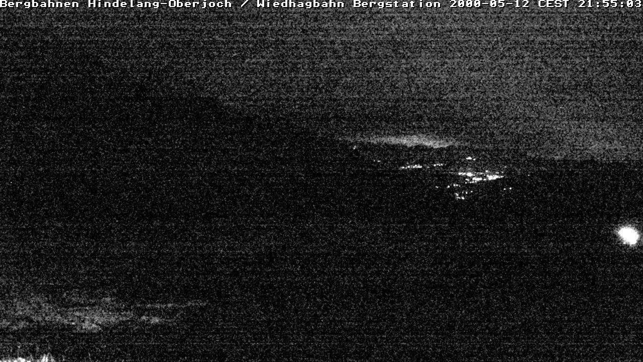 Archiv Foto Webcam Bad Hindelang - Bergstation Wiedhag Alpe