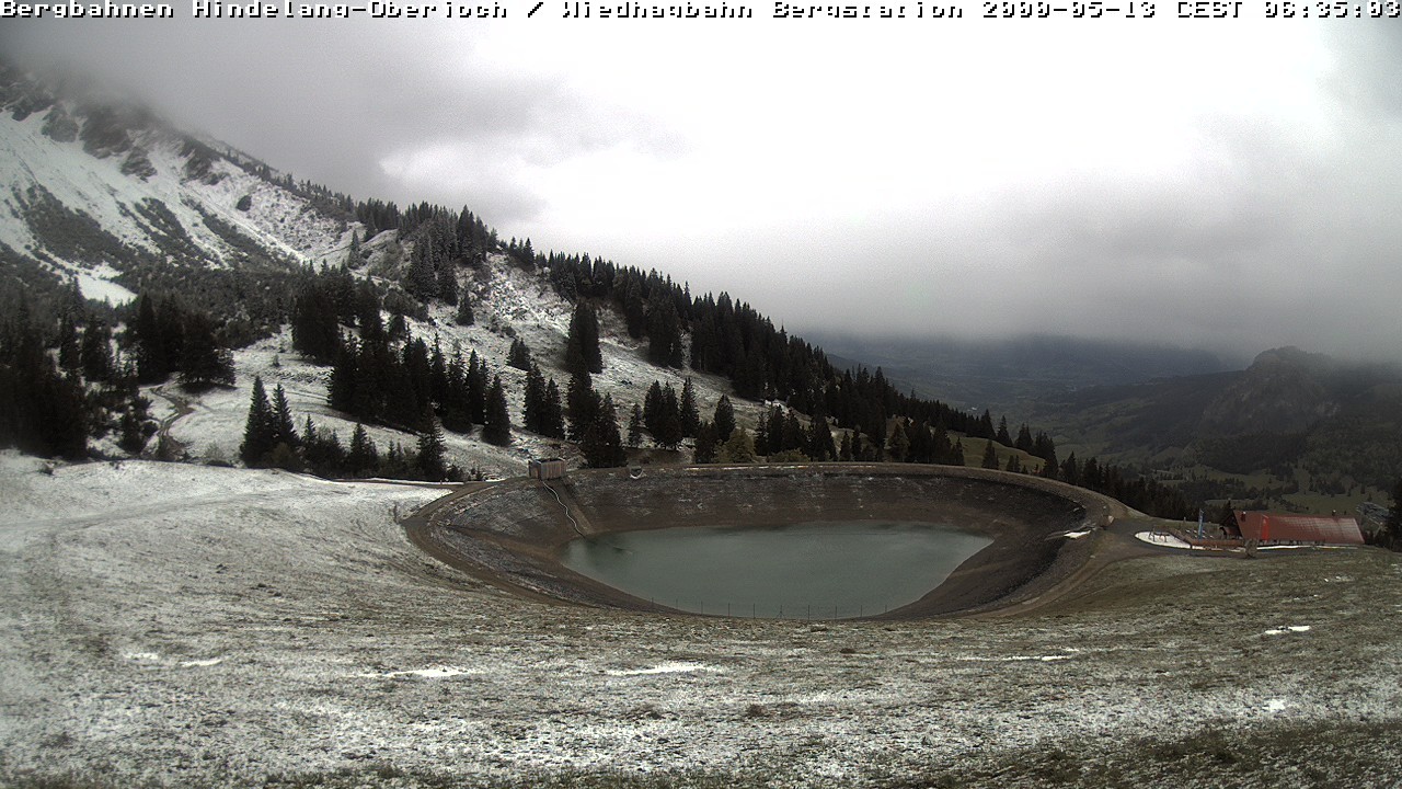 Archiv Foto Webcam Bad Hindelang - Bergstation Wiedhag Alpe