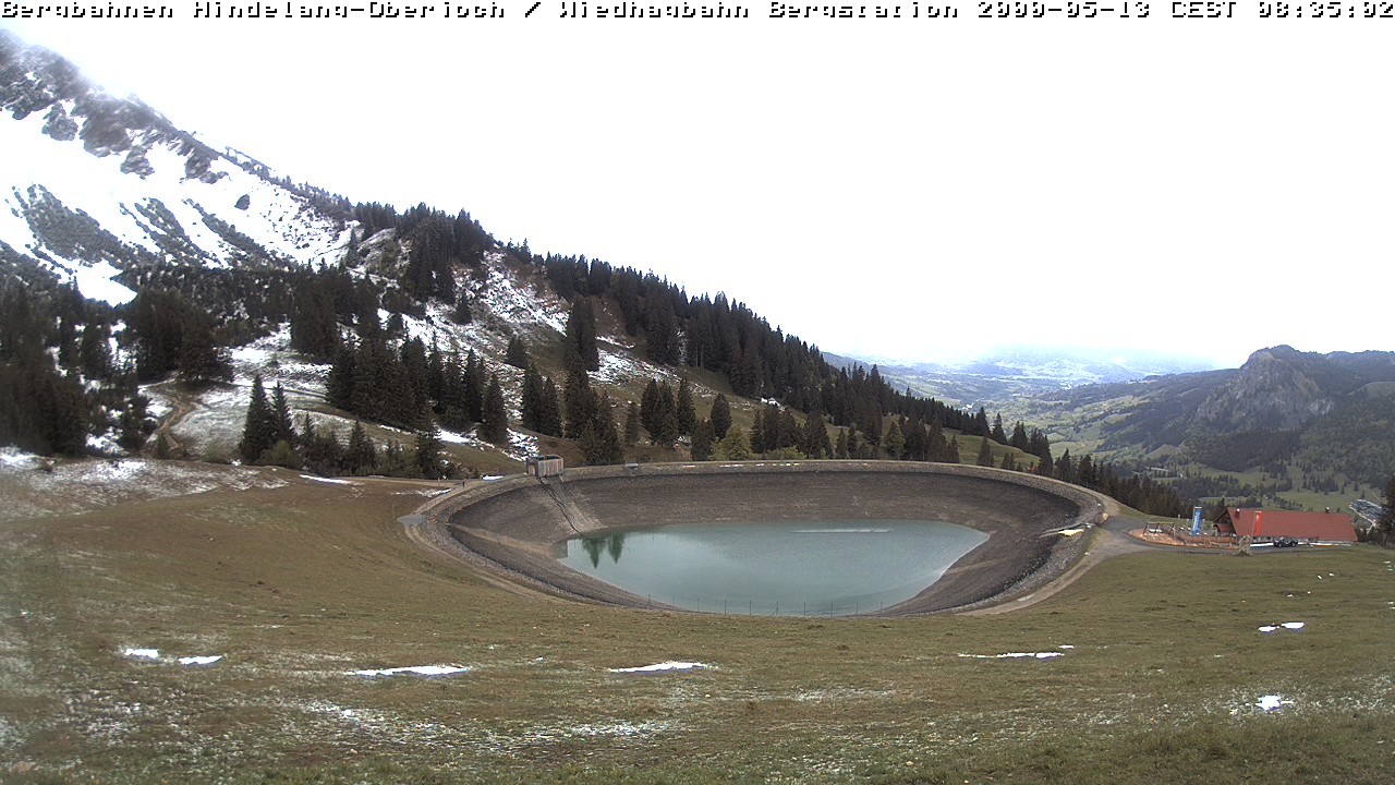 Archiv Foto Webcam Bad Hindelang - Bergstation Wiedhag Alpe