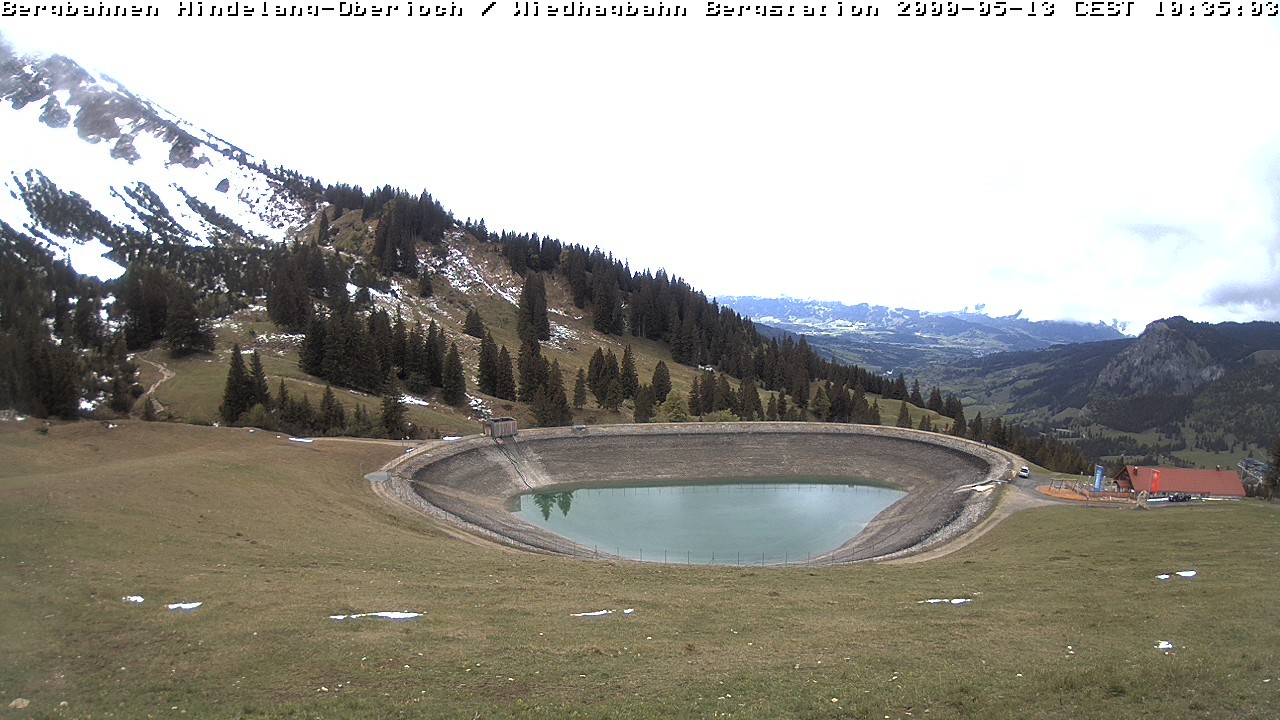 Archiv Foto Webcam Bad Hindelang - Bergstation Wiedhag Alpe