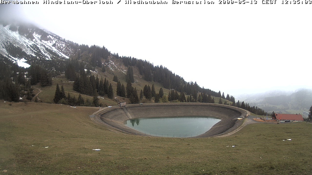 Archiv Foto Webcam Bad Hindelang - Bergstation Wiedhag Alpe