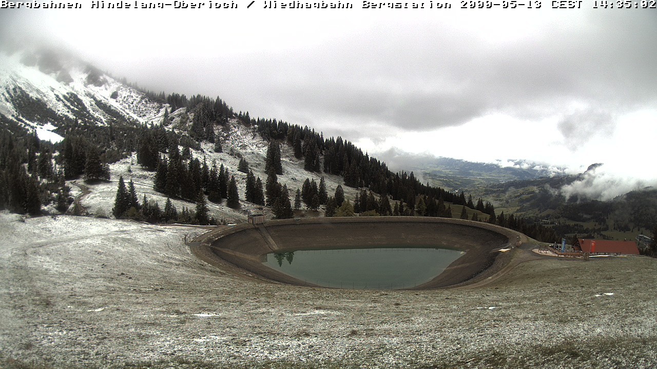 Archiv Foto Webcam Bad Hindelang - Bergstation Wiedhag Alpe