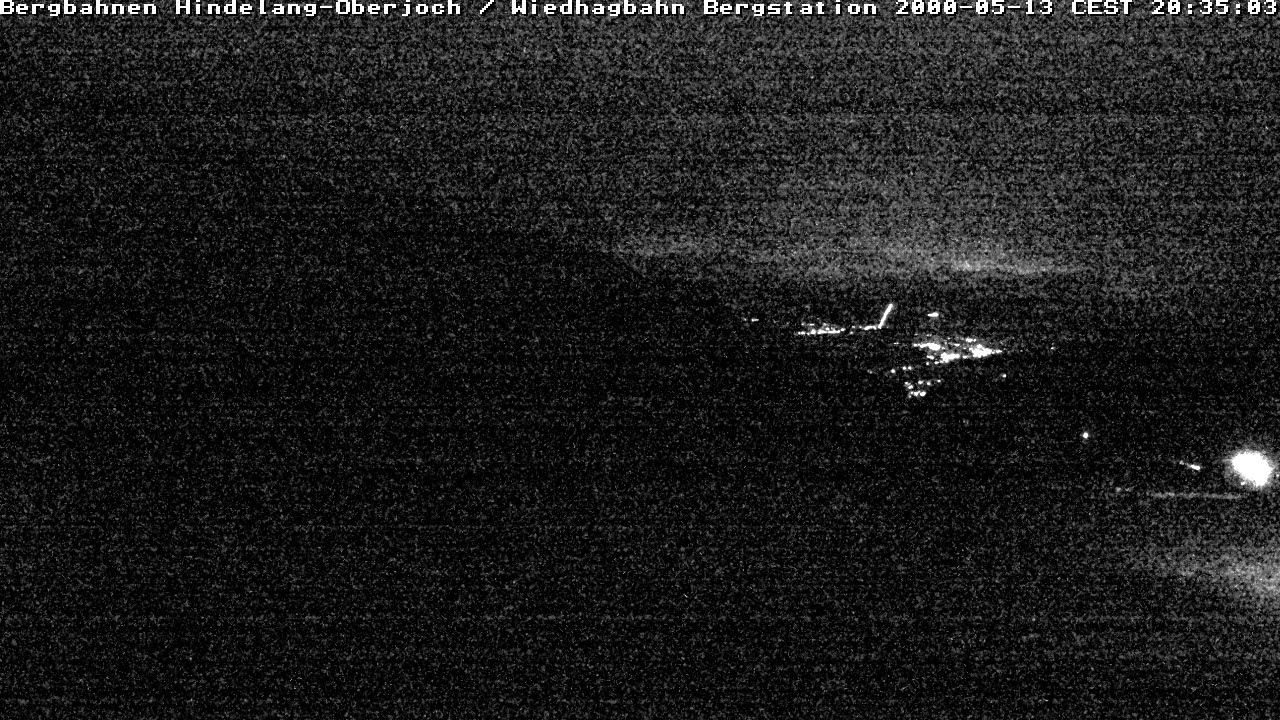 Archiv Foto Webcam Bad Hindelang - Bergstation Wiedhag Alpe