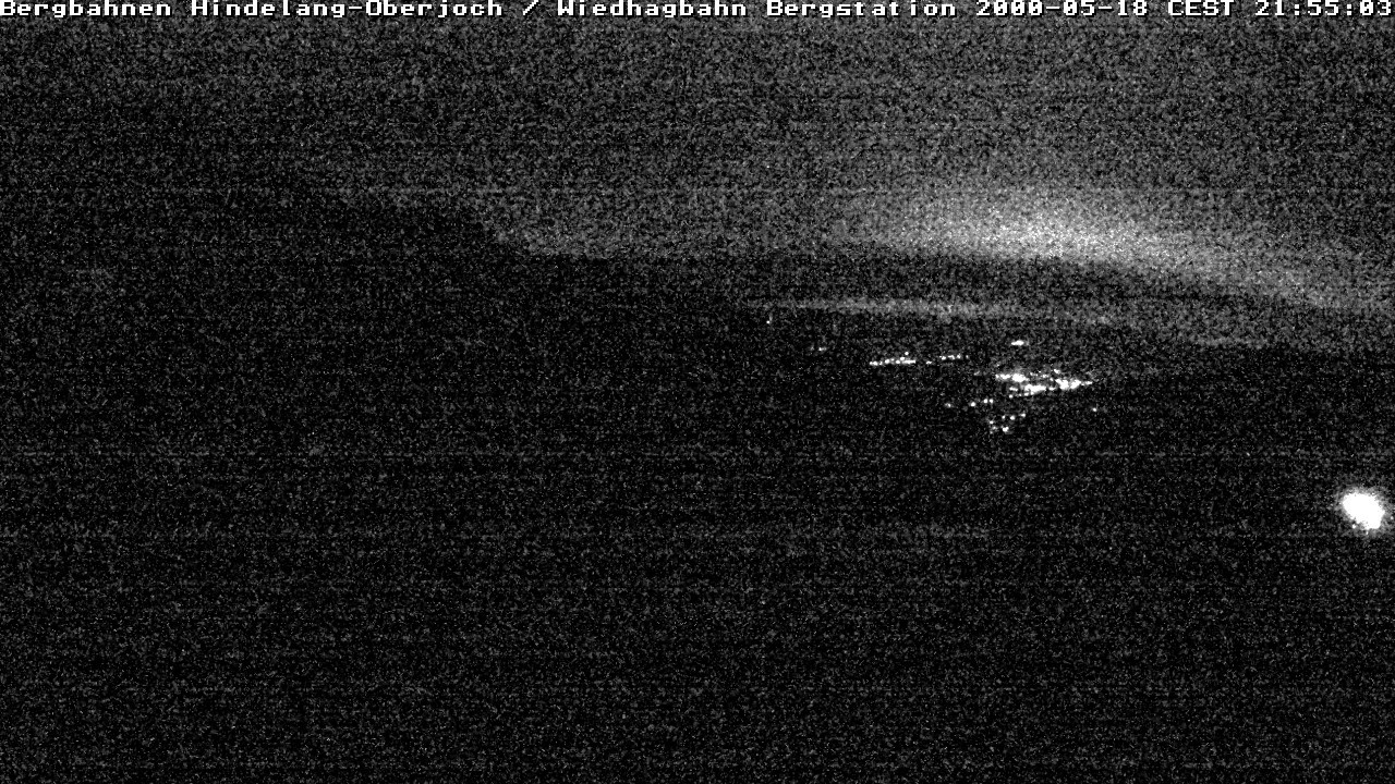 Archiv Foto Webcam Bad Hindelang - Bergstation Wiedhag Alpe