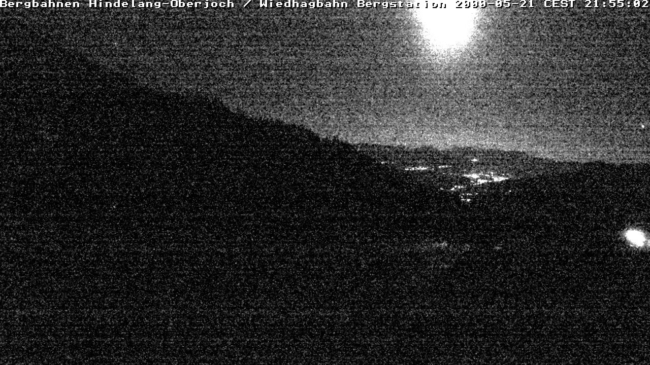 Archived image Webcam Bad Hindelang - Wiedhag Alp top station
