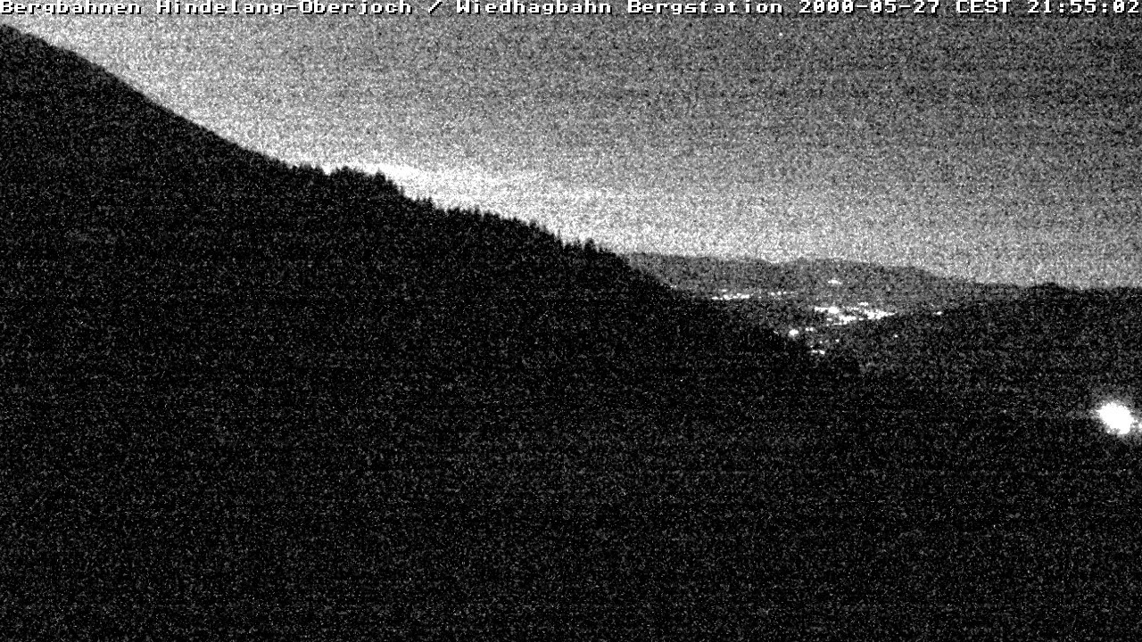 Archiv Foto Webcam Bad Hindelang - Bergstation Wiedhag Alpe