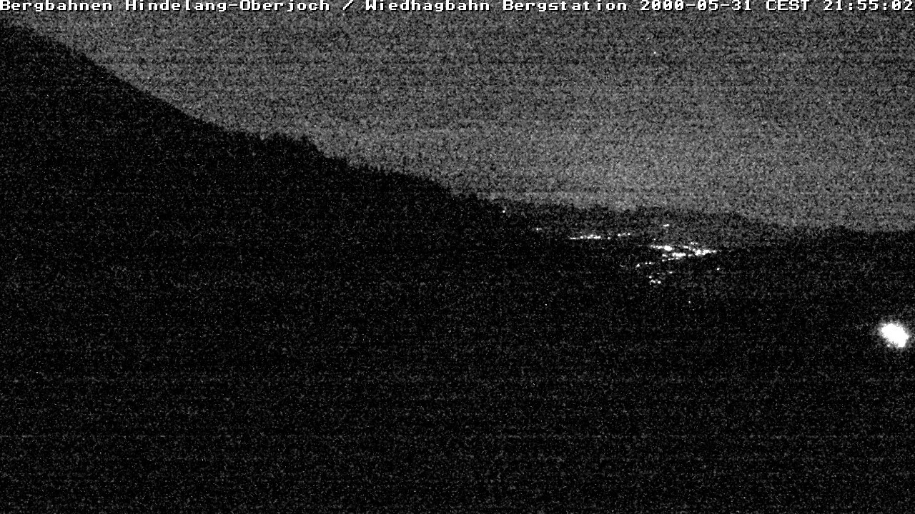 Archiv Foto Webcam Bad Hindelang - Bergstation Wiedhag Alpe