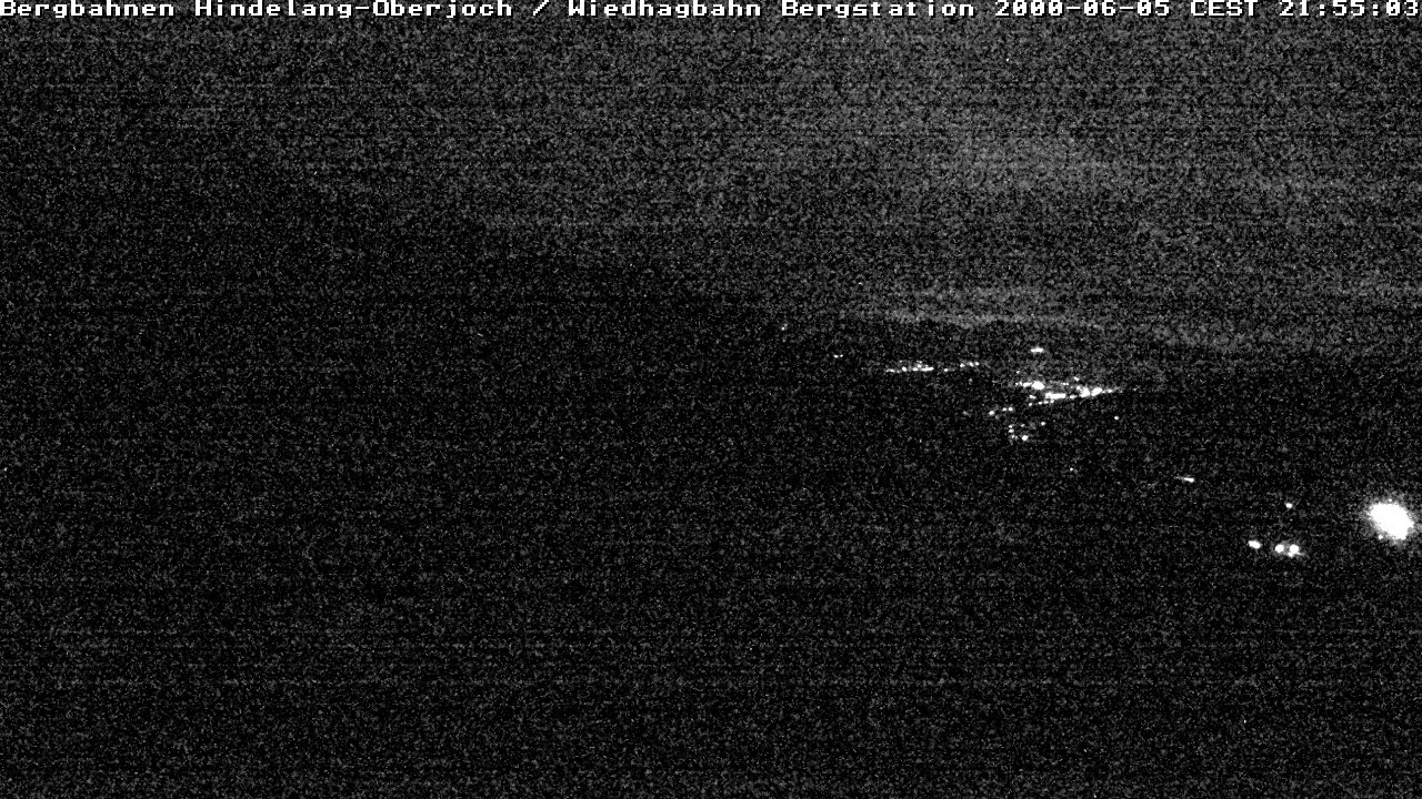 Archiv Foto Webcam Bad Hindelang - Bergstation Wiedhag Alpe