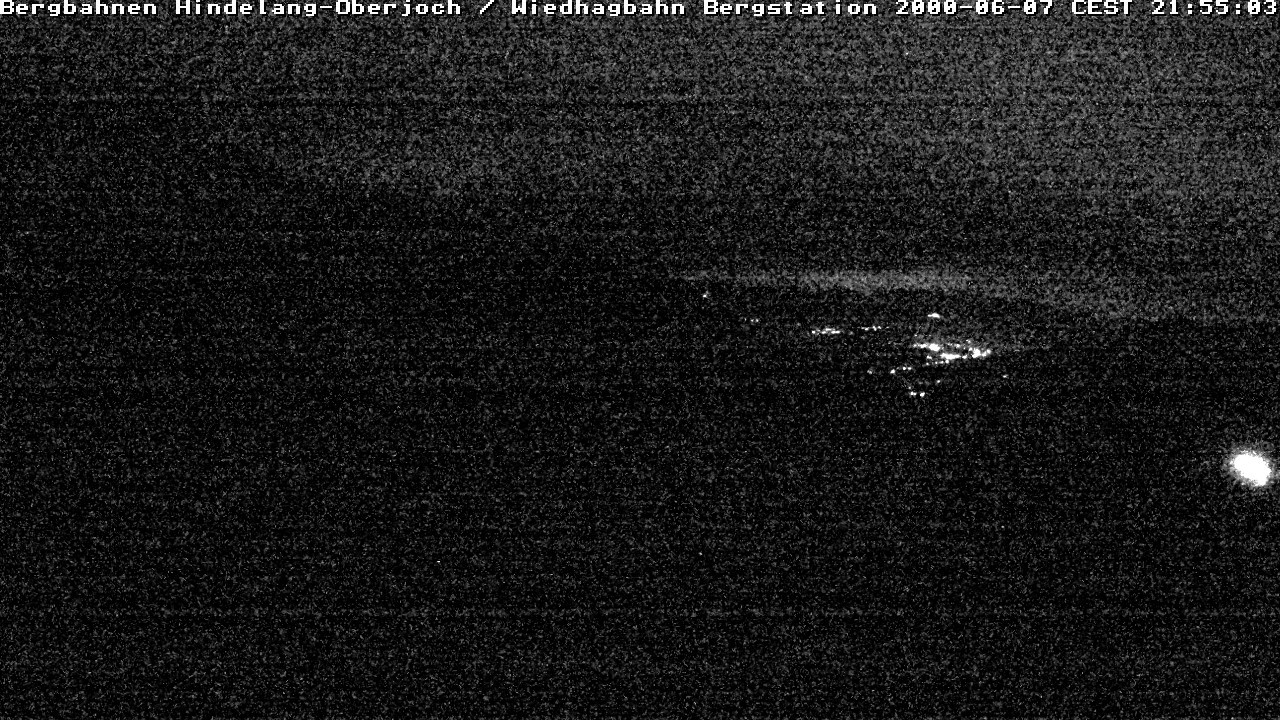 Archiv Foto Webcam Bad Hindelang - Bergstation Wiedhag Alpe