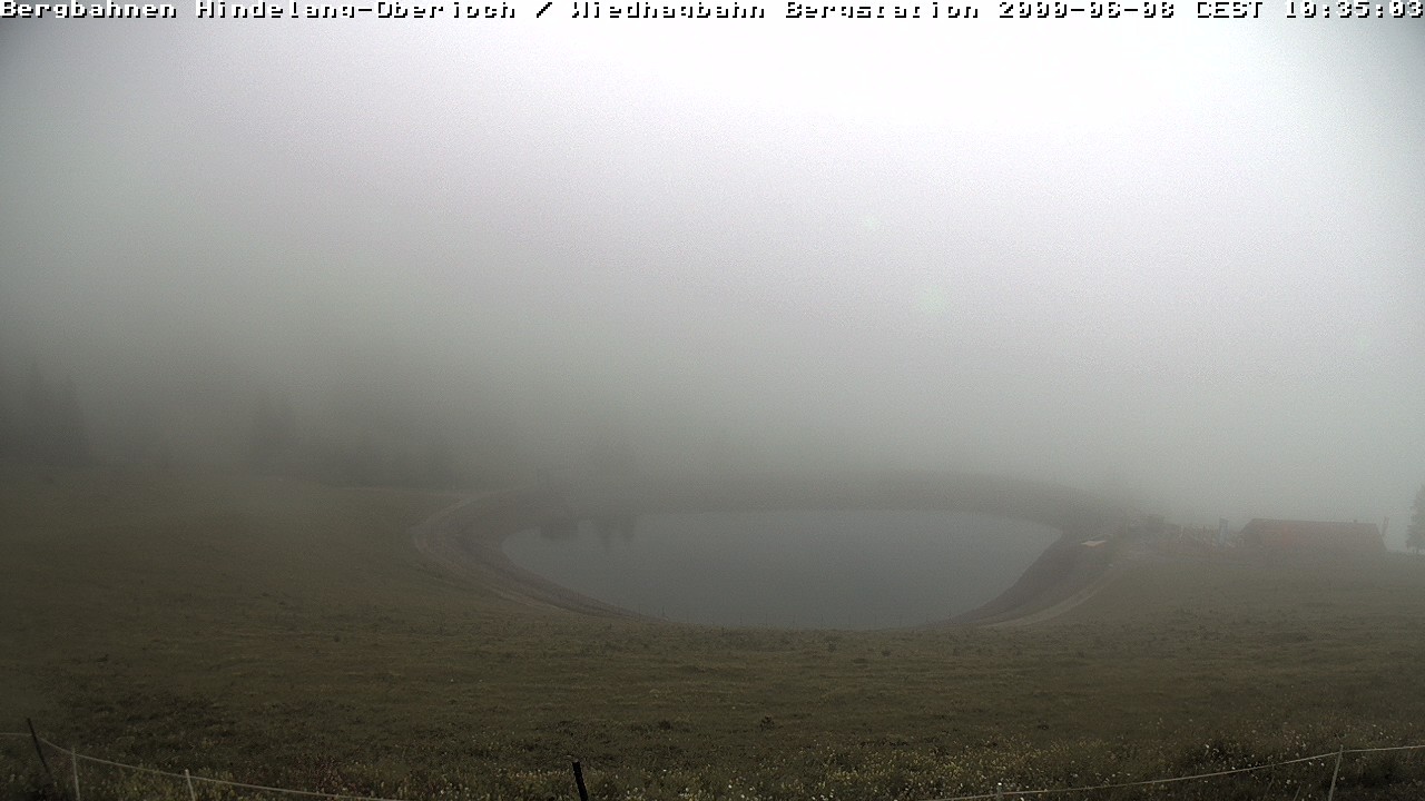 Archiv Foto Webcam Bad Hindelang - Bergstation Wiedhag Alpe