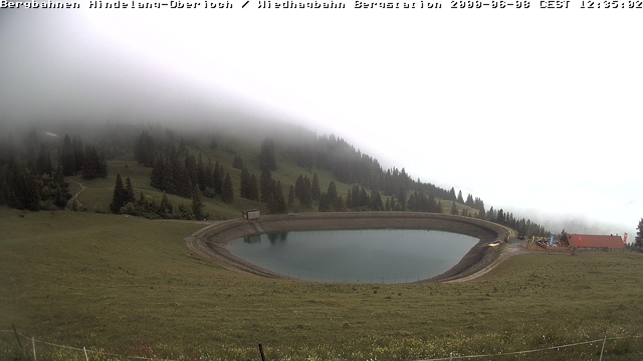 Archiv Foto Webcam Bad Hindelang - Bergstation Wiedhag Alpe