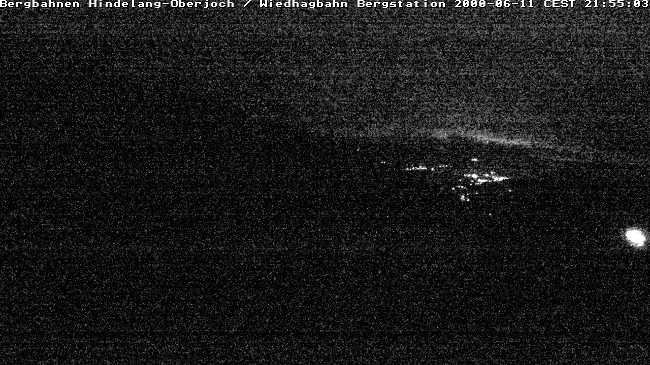 Archiv Foto Webcam Bad Hindelang - Bergstation Wiedhag Alpe