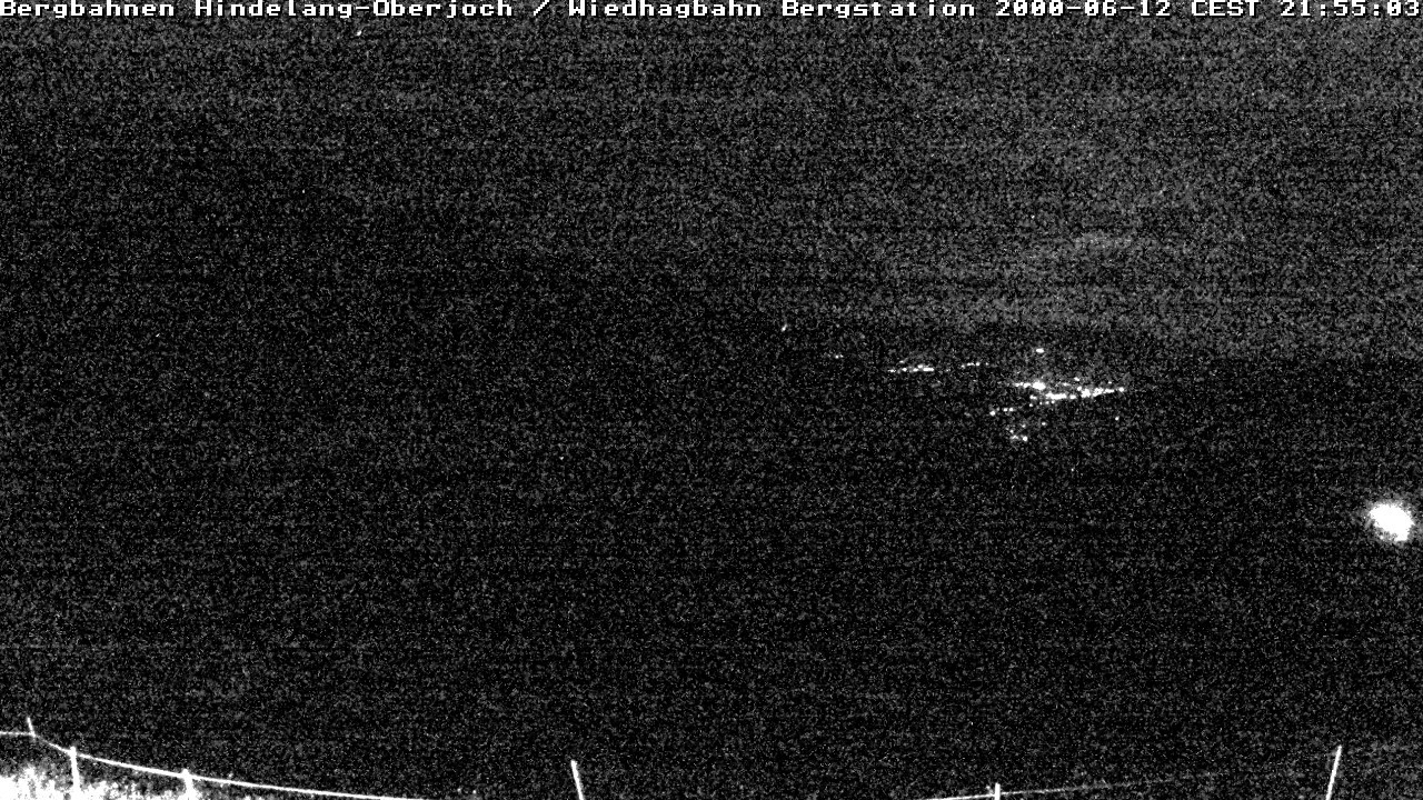 Archiv Foto Webcam Bad Hindelang - Bergstation Wiedhag Alpe