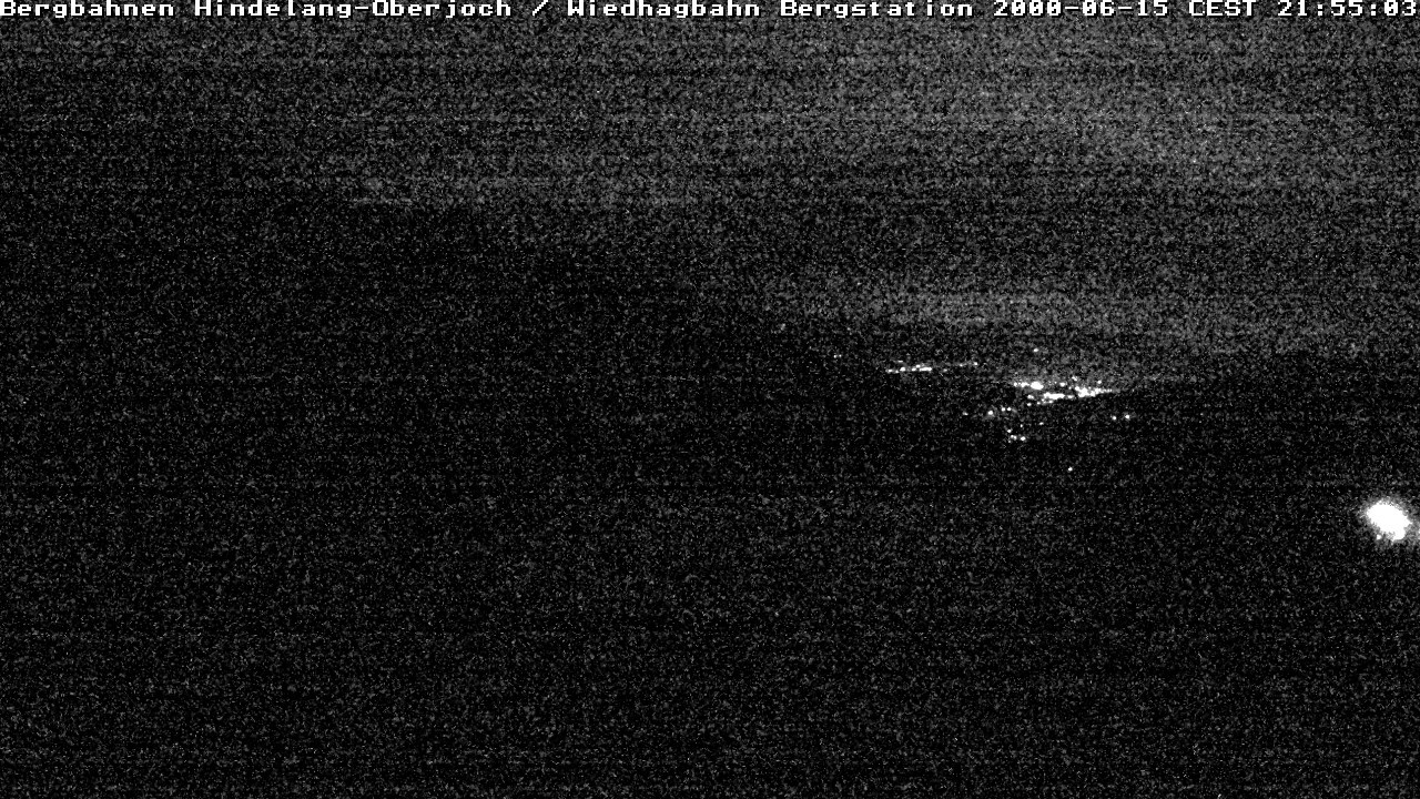 Archiv Foto Webcam Bad Hindelang - Bergstation Wiedhag Alpe