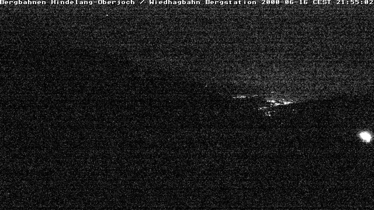 Archiv Foto Webcam Bad Hindelang - Bergstation Wiedhag Alpe