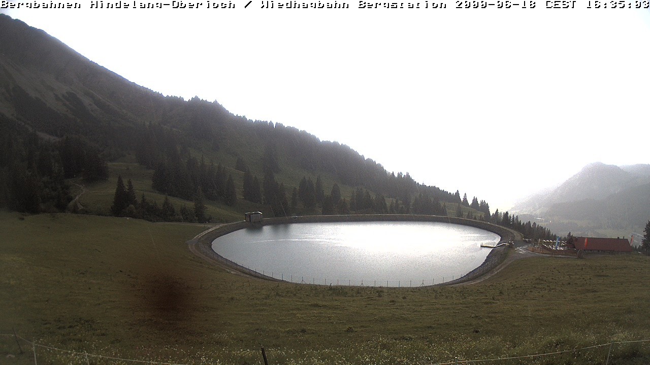 Archiv Foto Webcam Bad Hindelang - Bergstation Wiedhag Alpe