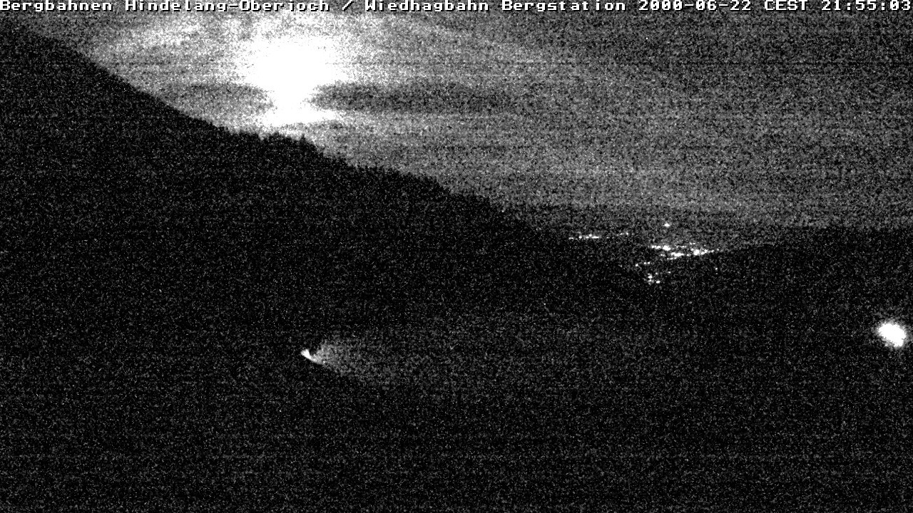 Archiv Foto Webcam Bad Hindelang - Bergstation Wiedhag Alpe