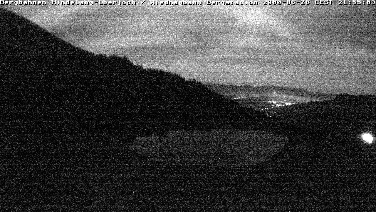 Archiv Foto Webcam Bad Hindelang - Bergstation Wiedhag Alpe