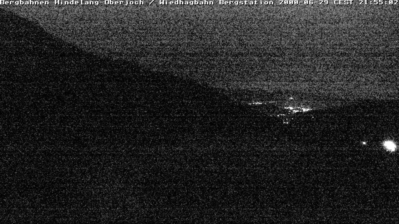 Archiv Foto Webcam Bad Hindelang - Bergstation Wiedhag Alpe