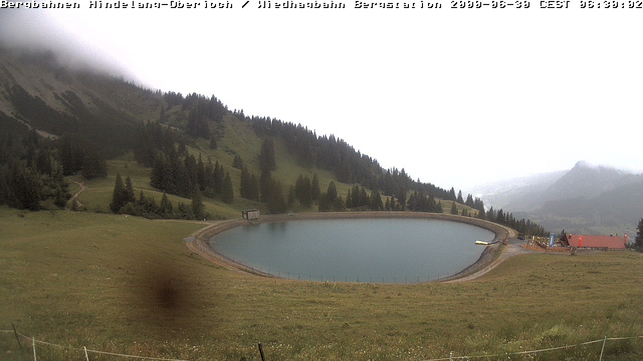 Archiv Foto Webcam Bad Hindelang - Bergstation Wiedhag Alpe