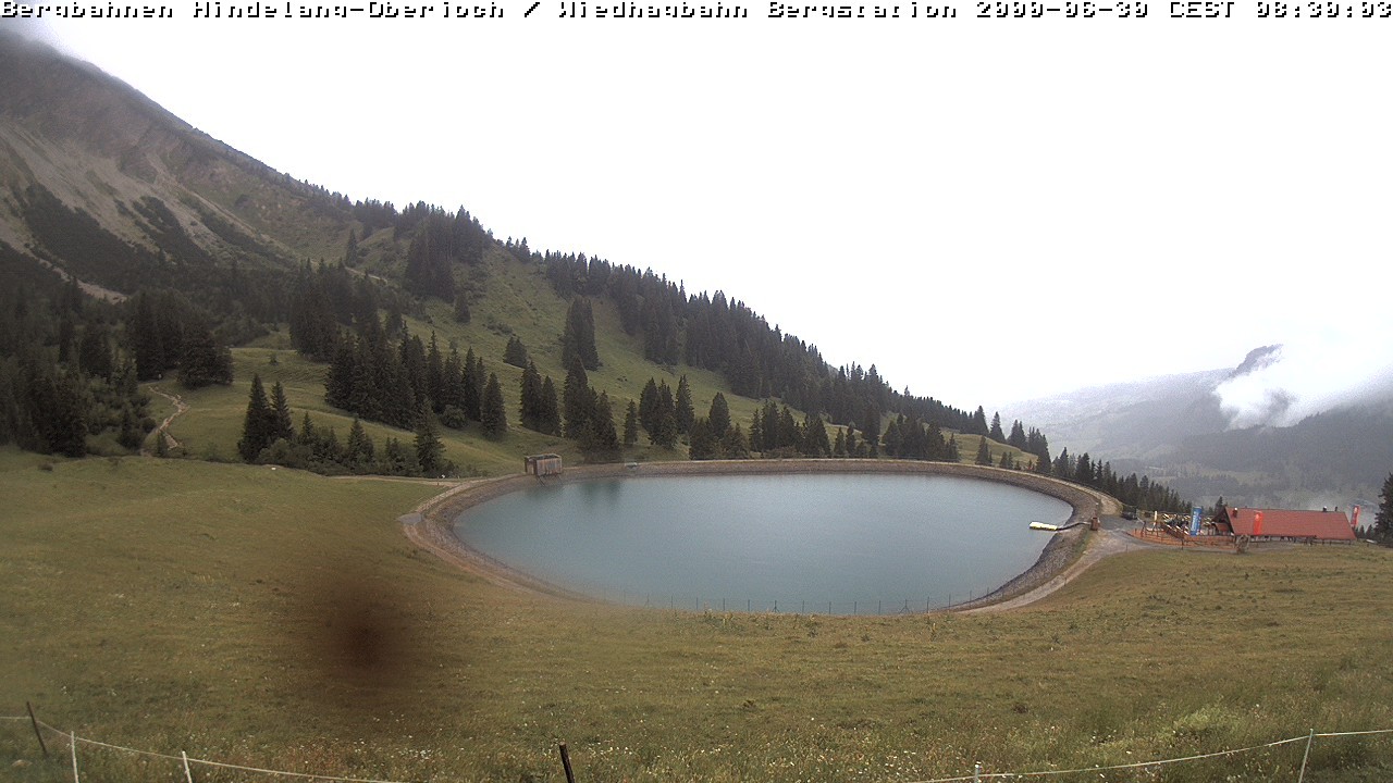 Archiv Foto Webcam Bad Hindelang - Bergstation Wiedhag Alpe