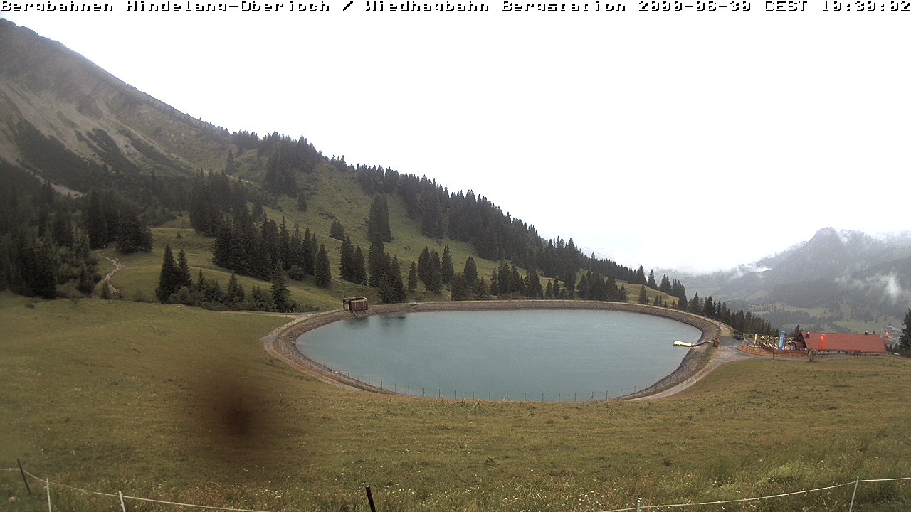 Archiv Foto Webcam Bad Hindelang - Bergstation Wiedhag Alpe