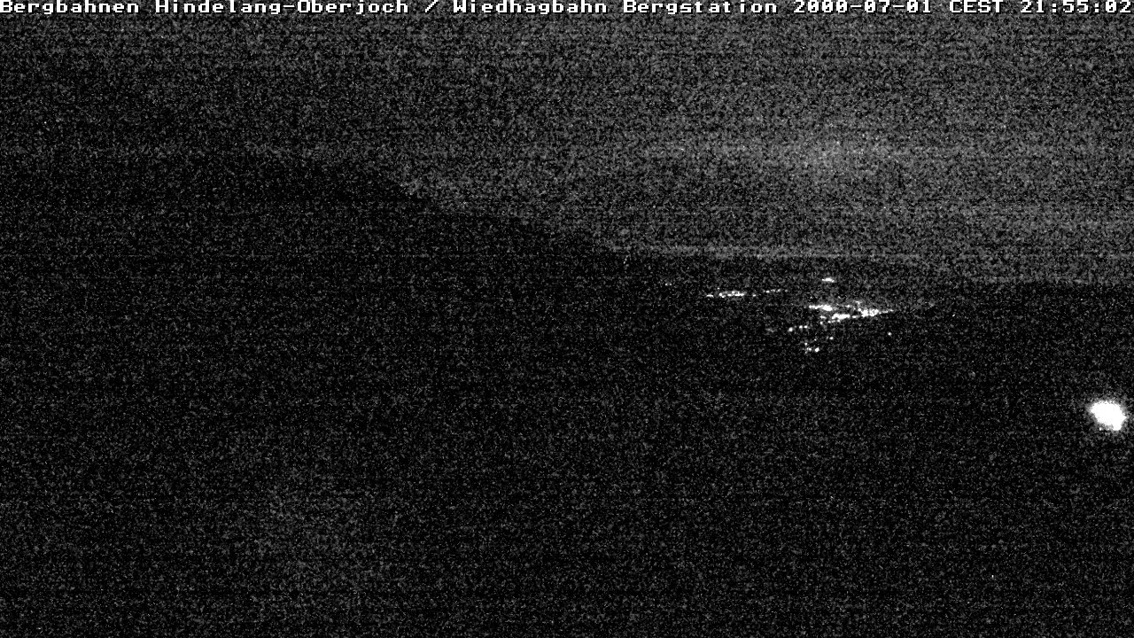 Archiv Foto Webcam Bad Hindelang - Bergstation Wiedhag Alpe