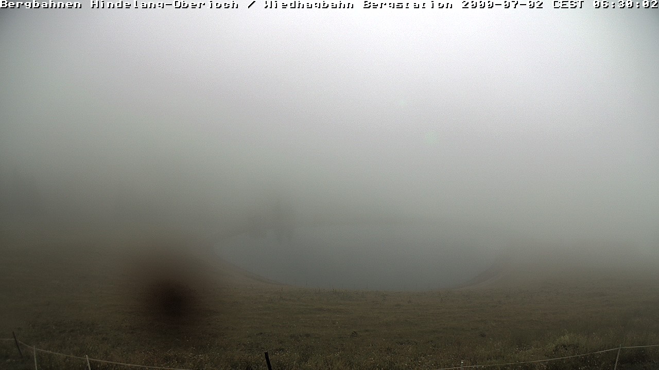 Archiv Foto Webcam Bad Hindelang - Bergstation Wiedhag Alpe