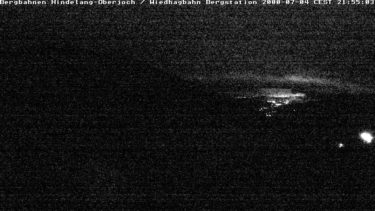 Archiv Foto Webcam Bad Hindelang - Bergstation Wiedhag Alpe