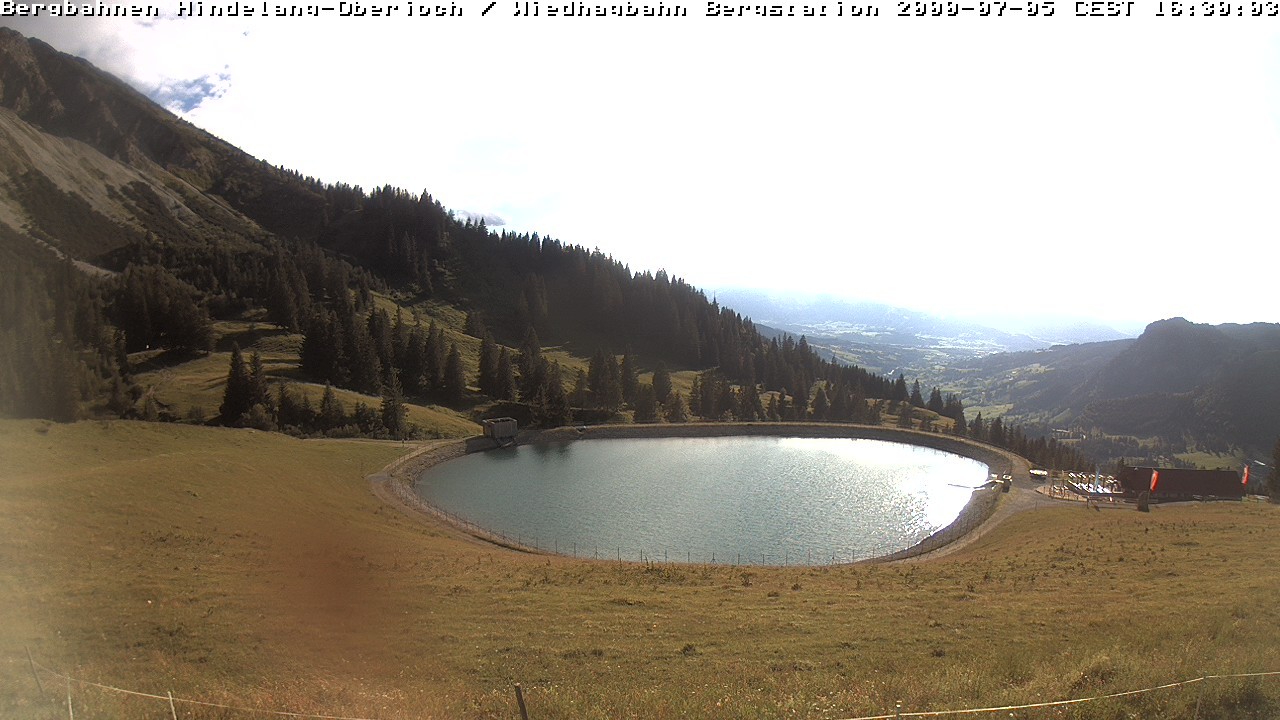 Archived image Webcam Bad Hindelang - Wiedhag Alp top station