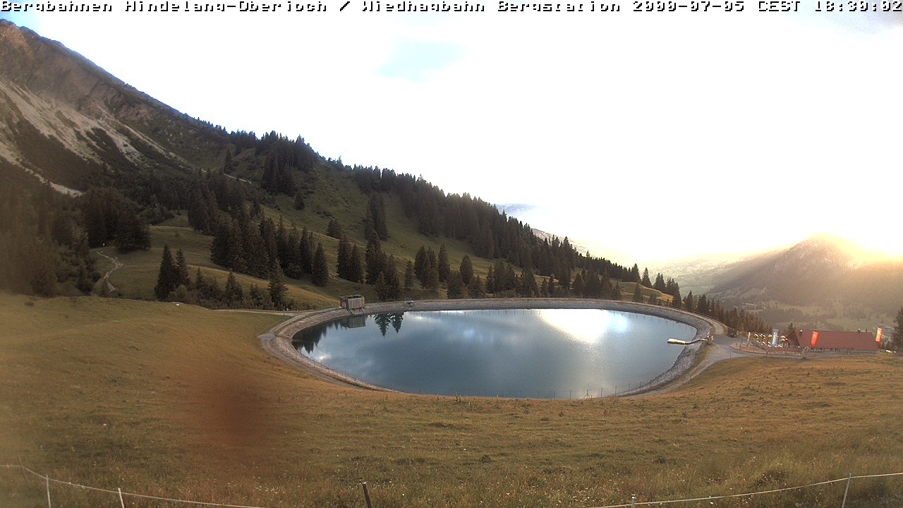 Archived image Webcam Bad Hindelang - Wiedhag Alp top station