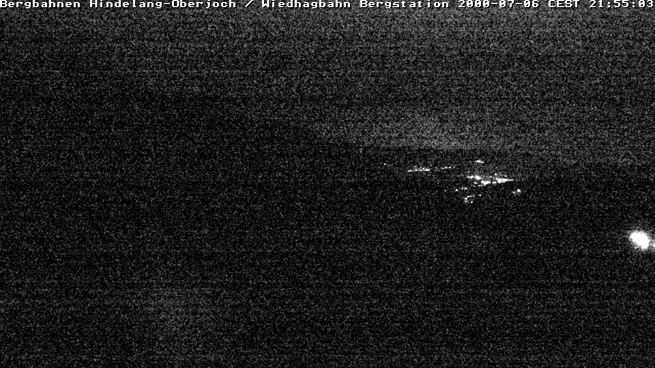 Archiv Foto Webcam Bad Hindelang - Bergstation Wiedhag Alpe