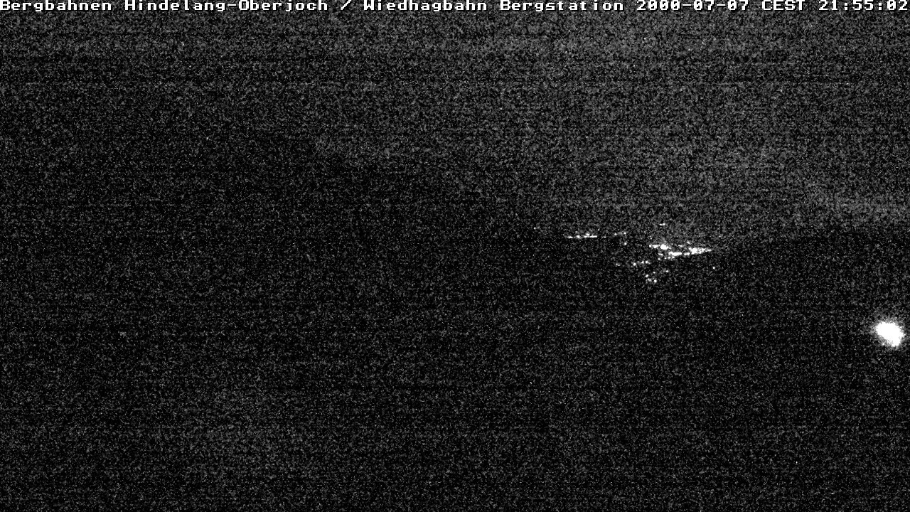 Archiv Foto Webcam Bad Hindelang - Bergstation Wiedhag Alpe