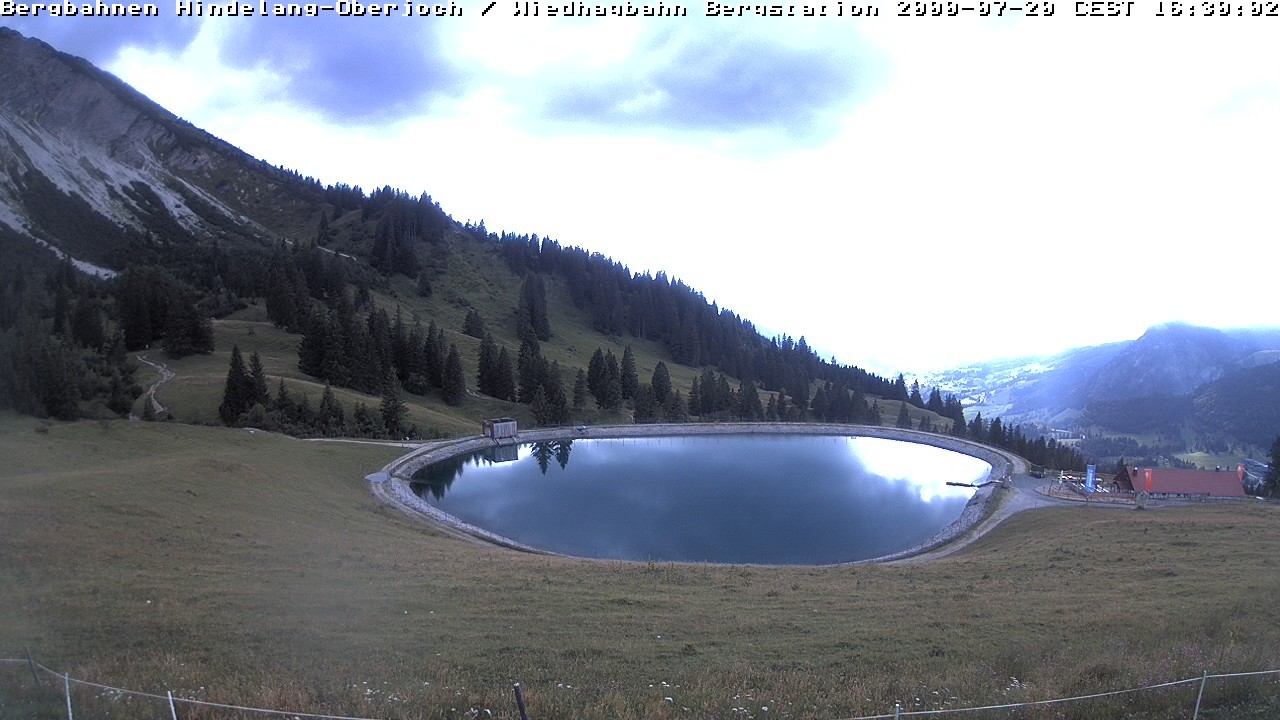 Archived image Webcam Bad Hindelang - Wiedhag Alp top station